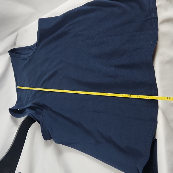 Mens XXXL Gymshark Muscle Tee Navy Blue 💪 - Picture 4 of 10